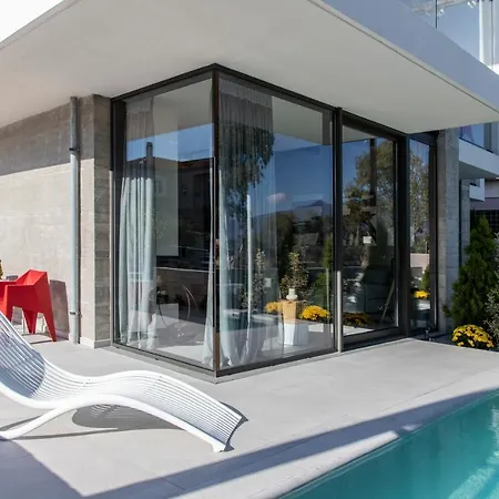 Ikies 3 Modern Eco-friendly Private Seaview Signature With A Pool Volos