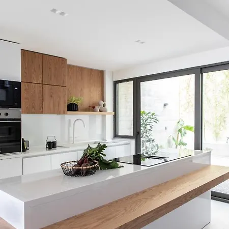 Ikies 3 Modern Eco-friendly Private Seaview Signature With A Pool Volos