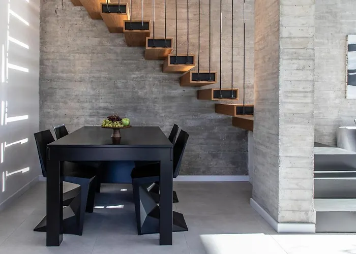 Ikies 3 Modern Eco-friendly Private Seaview Signature With A Pool Villa Volos