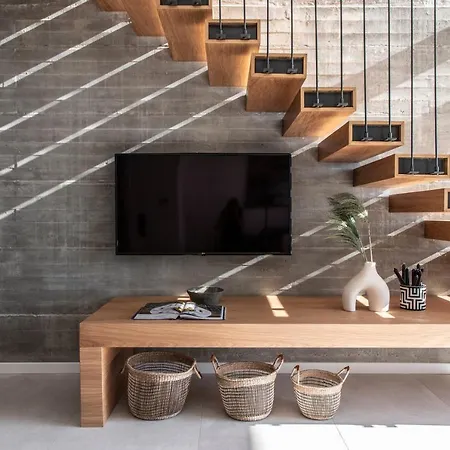 Ikies 3 Modern Eco-friendly Private Seaview Signature With A Pool Vilă *