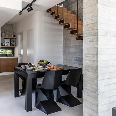 Ikies 3 Modern Eco-friendly Private Seaview Signature With A Pool Villa Volos