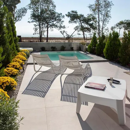 Villa Ikies 3 Modern Eco-friendly Private Seaview Signature With A Pool Volos