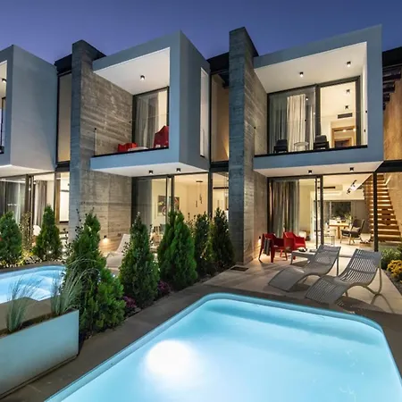 Ikies 3 Modern Eco-friendly Private Seaview Signature With A Pool *